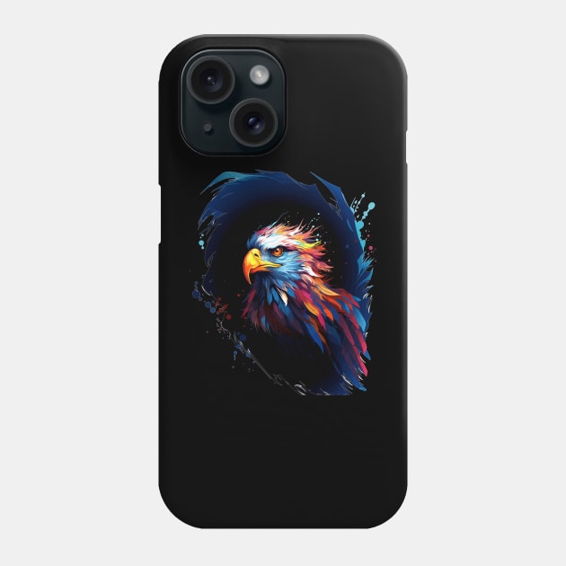 Intense Eagle Portrait Phone Case by ZombieTeesEtc