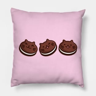 Kawaii Cats Cookies Pillow