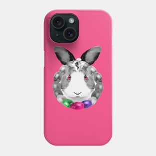 Easter Bunny Egg Wreath Phone Case