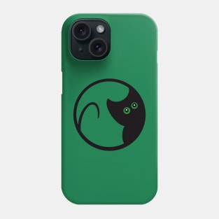 Little Black Cat Phone Case