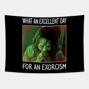 Exorcism Rituals The Exorcists Occult Design Tee Tapestry