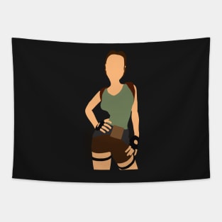 lara croft tomb raider Tapestry