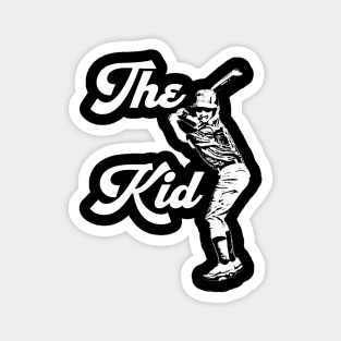 The baseball Kid Hitter Magnet