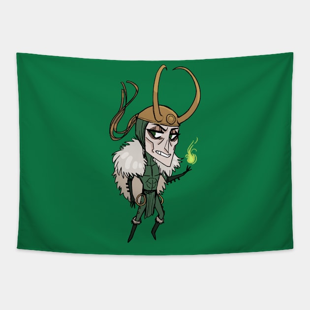 Old/King Loki Tapestry by certibbs