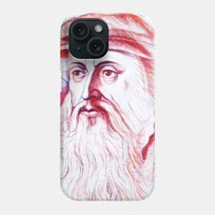 John Knox Portrait | John Knox Artwork | Line Art Phone Case