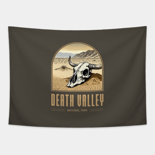 Death Valley National Park Tapestry by Curious World