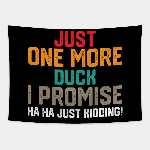 just one more duck i promise ha ha just kidding ! Tapestry by spantshirt