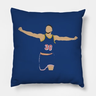 Steph Curry Celebration Pillow