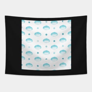 Polka Jellies Gelatinous White Tapestry