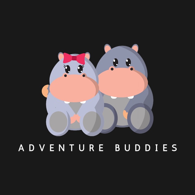 Adventure Buddies- Exploring the World Together by Swarmdesigns