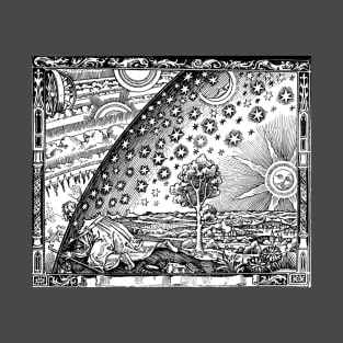 Flammarion engraving - Machinery of the Universe T-Shirt