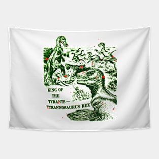 King of the Tyrants - Tyrannosaurus Rex Tapestry