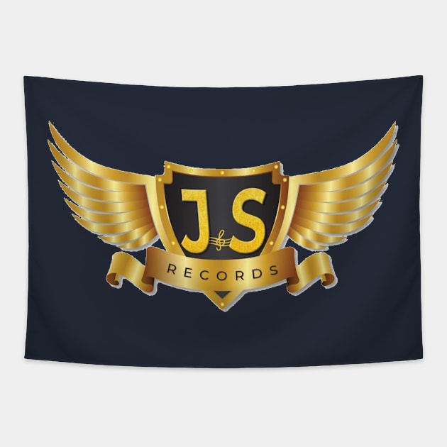 J & S Records Tapestry by MindsparkCreative