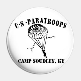 Camp Soudley - US Paratroops - Black Pin