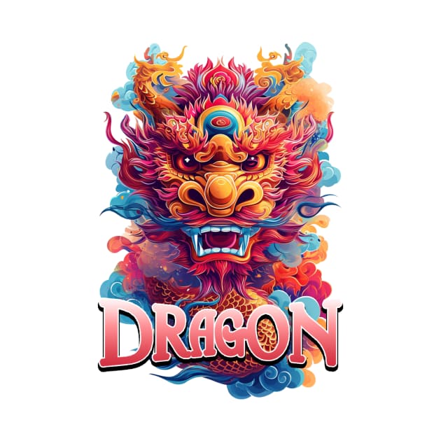 Dragon Firework Celebration Shirt by YUED