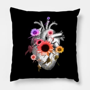 Floral heart 29 Pillow