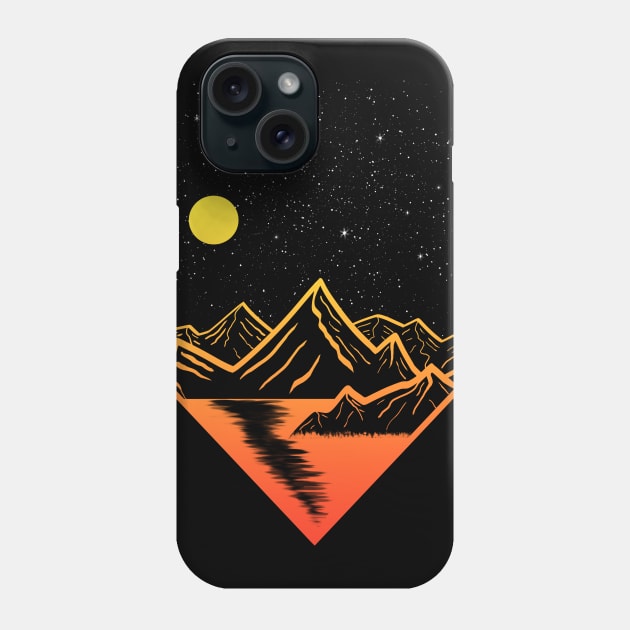 5 Billion Star Hotel v4 - Camping Lover Phone Case by Dener Queiroz