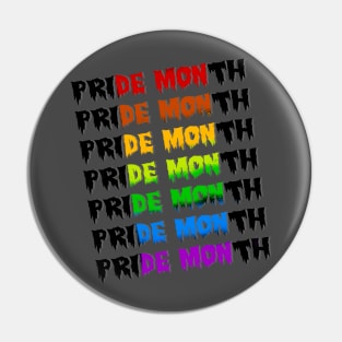 Pride Month Demon Pin