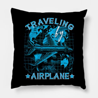 Traveling by Airplane Pillow