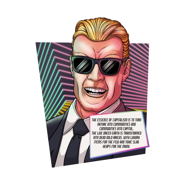 Max Headroom on Capitalism by Maxx Slow