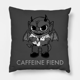 CAFFEINE FIEND b/w Pillow