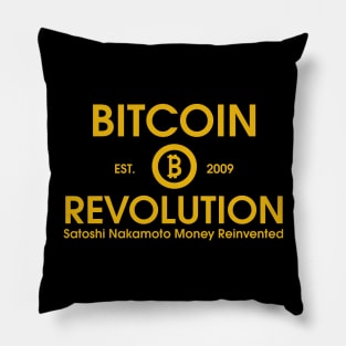 Bitcoin Revolution Pillow