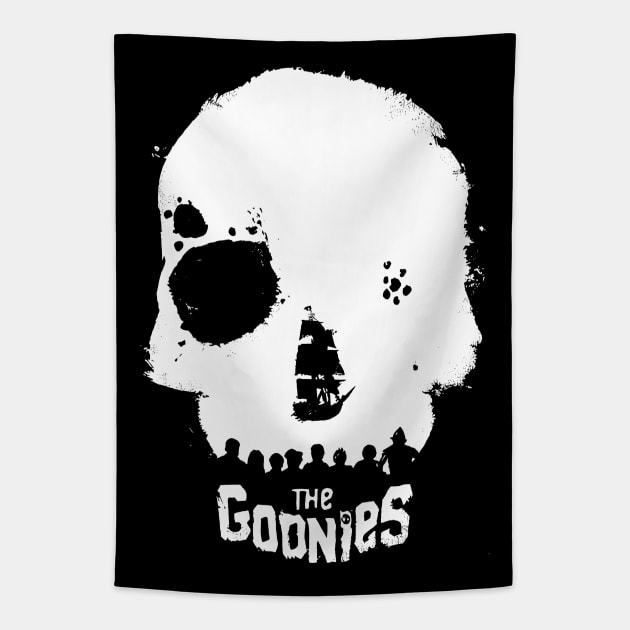 The Goonies - HEy yooouuu guyssss!!! Tapestry by Buff Geeks Art