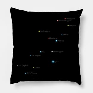 Constellation Virgo Pillow