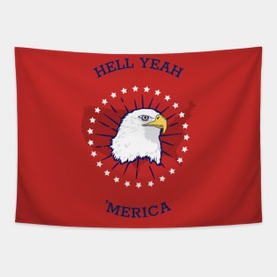 hell yeah america Tapestry