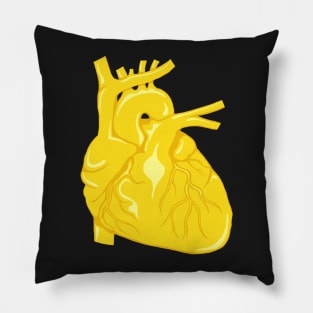 Heart of Gold Pillow