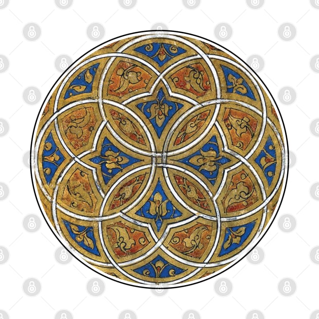 Coptic Manuscript Cross Medallion by EkromDesigns