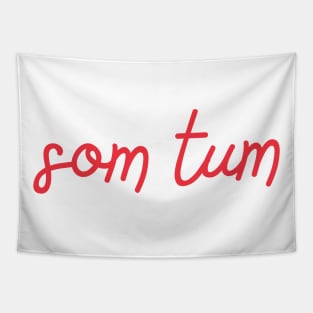 som tum - Thai red - Flag color Tapestry