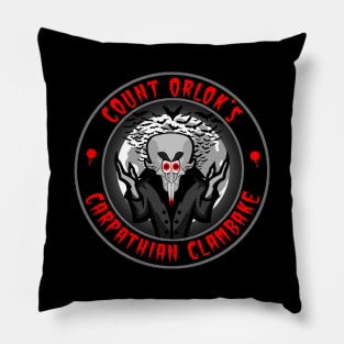 COUNT ORLOK - CARPATHIAN CLAMBAKE Pillow