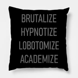 Art Academy Blues Pillow