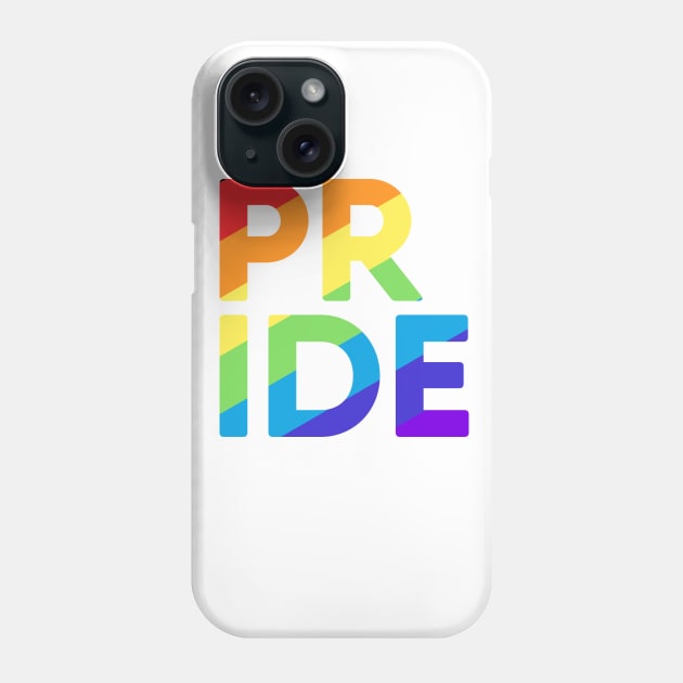 Gay Pride Rainbow Flag Phone Case by sagestreetstudio