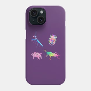 Rainbow Bugs Assortment Phone Case