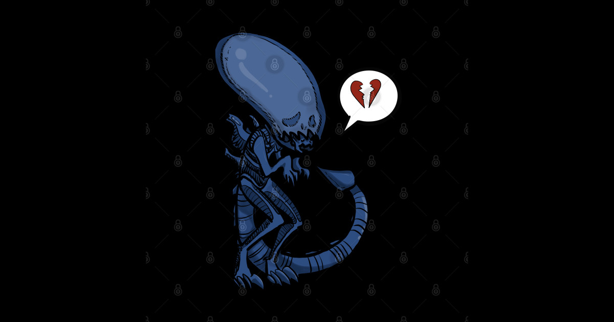 Xenomorphs need love too Xenomorph TShirt TeePublic
