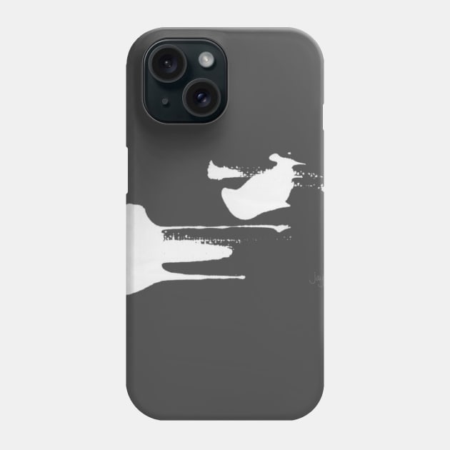 Accidental Zen (White) Phone Case by jaytees