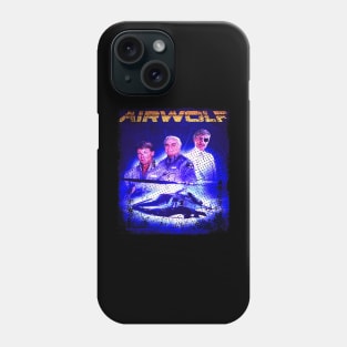 The Helicopter Legend Airwolfs T-Shirt Phone Case