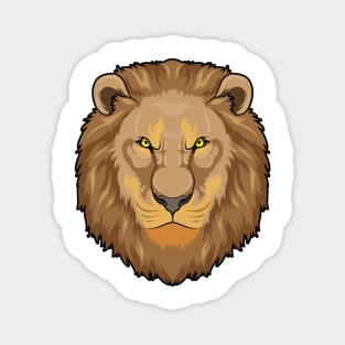 Angry Lion Magnet