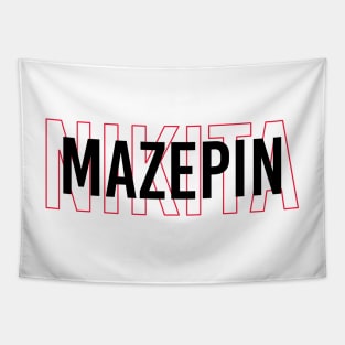 Nikita Mazepin Driver Name - 2022 Season #3 Tapestry