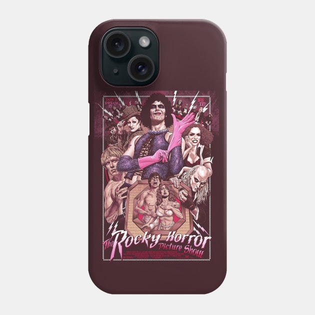 The rocky horror picture show Frenzy Phone Case by RianSanto