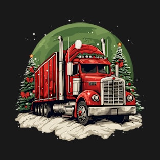 Merry trucking christmas T-Shirt