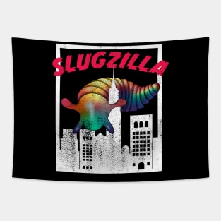 Slugzilla 3D Printed Sensory Slug Rampages New York! Tapestry