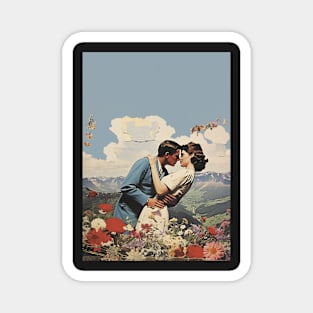 Lovers on the Hill Magnet