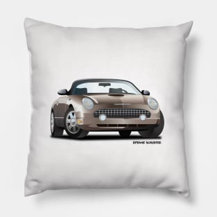 2002-2005 Retro Ford Thunderbird Champagne Pillow