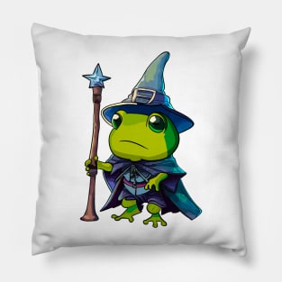 Forests & Frogs & Wizards (no text) Pillow