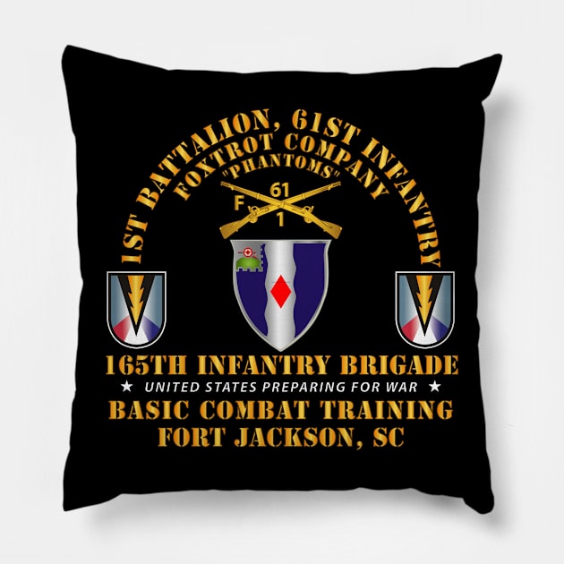 F Co 1st Bn 61st Infantry (BCT) - 165th Inf Bde Ft Jackson SC Pillow by twix123844