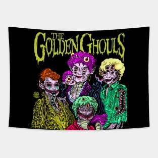 Golden Ghouls Tapestry