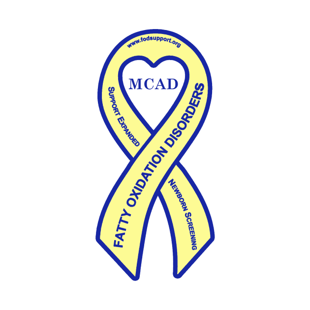 MCAD FOD Awareness Ribbon by FOD Family Support Group